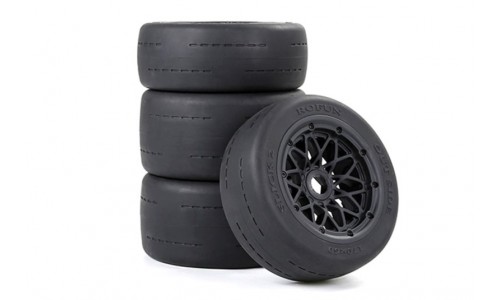 Slick Wheel & Tyre Set - 4Pcs | Baja 5B